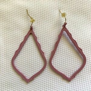 Kendra Scott Sophee Drop Earrings in Matte Lilac